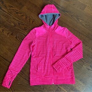Iviva by Lululemon Reversible Houndstooth Hooded Jacket